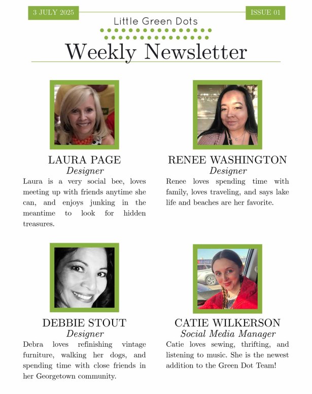 Meet the Staff of Green Dot Events (Part 2): Laura Page, Renee Washington, Debbie Stout, Catie Wilkerson