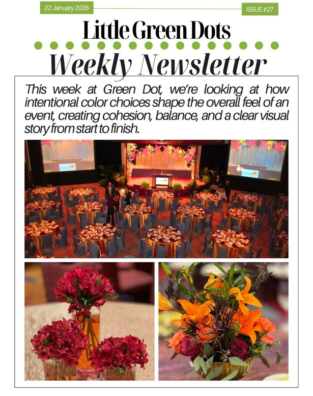 event decor in austin color palettes'