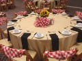 Picnic chic event decor